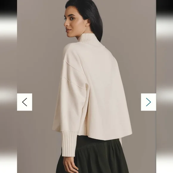 Maeve By Anthropologie Logan Turtleneck Sweater Western Equestrian Horse - Picture 4 of 13